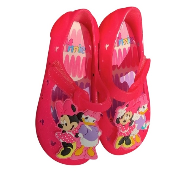 NWOT Minnie Mouse Jelly  Mary Jane Sandals Size 7c Toddler Girls - Picture 6 of 8